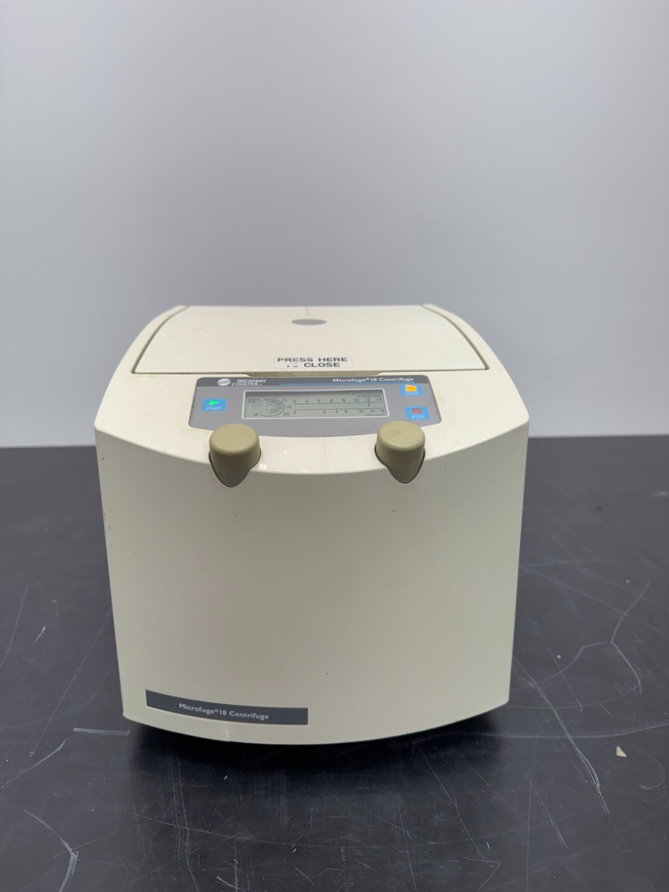 Image of Beckman Coulter Microfuge 18 Centrifuge